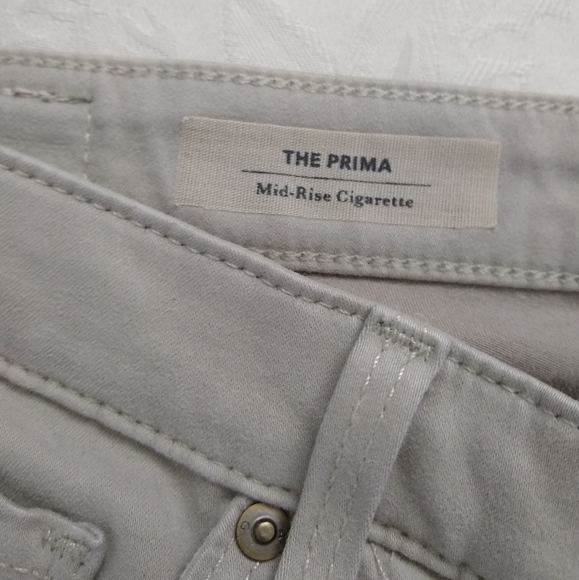 AG The Prima Mid rise cigarette pants - Picture 4 of 8